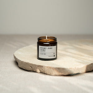 Bergamot, Orange + Coconut 60ml Candle