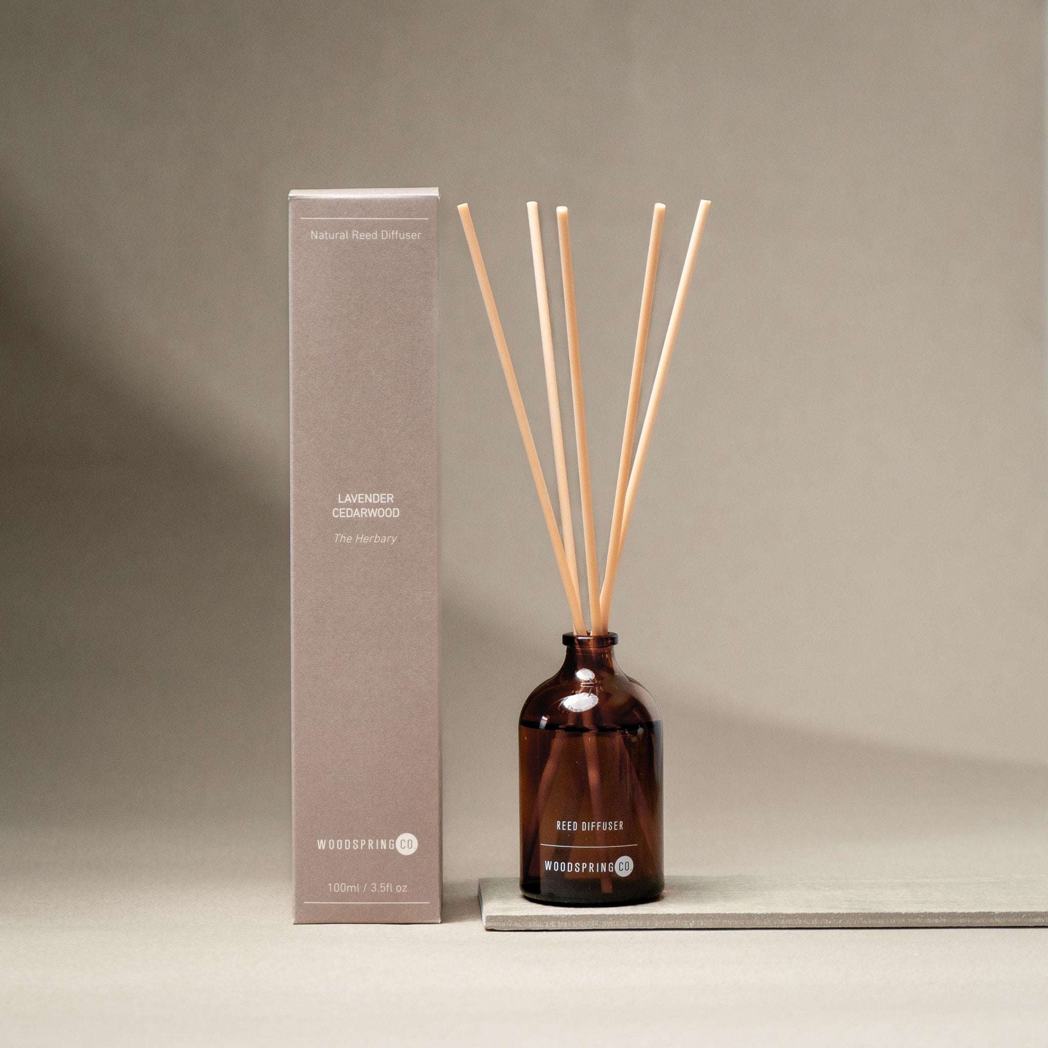 Lavender + Cedarwood Reed Diffuser – Woodspring Co.