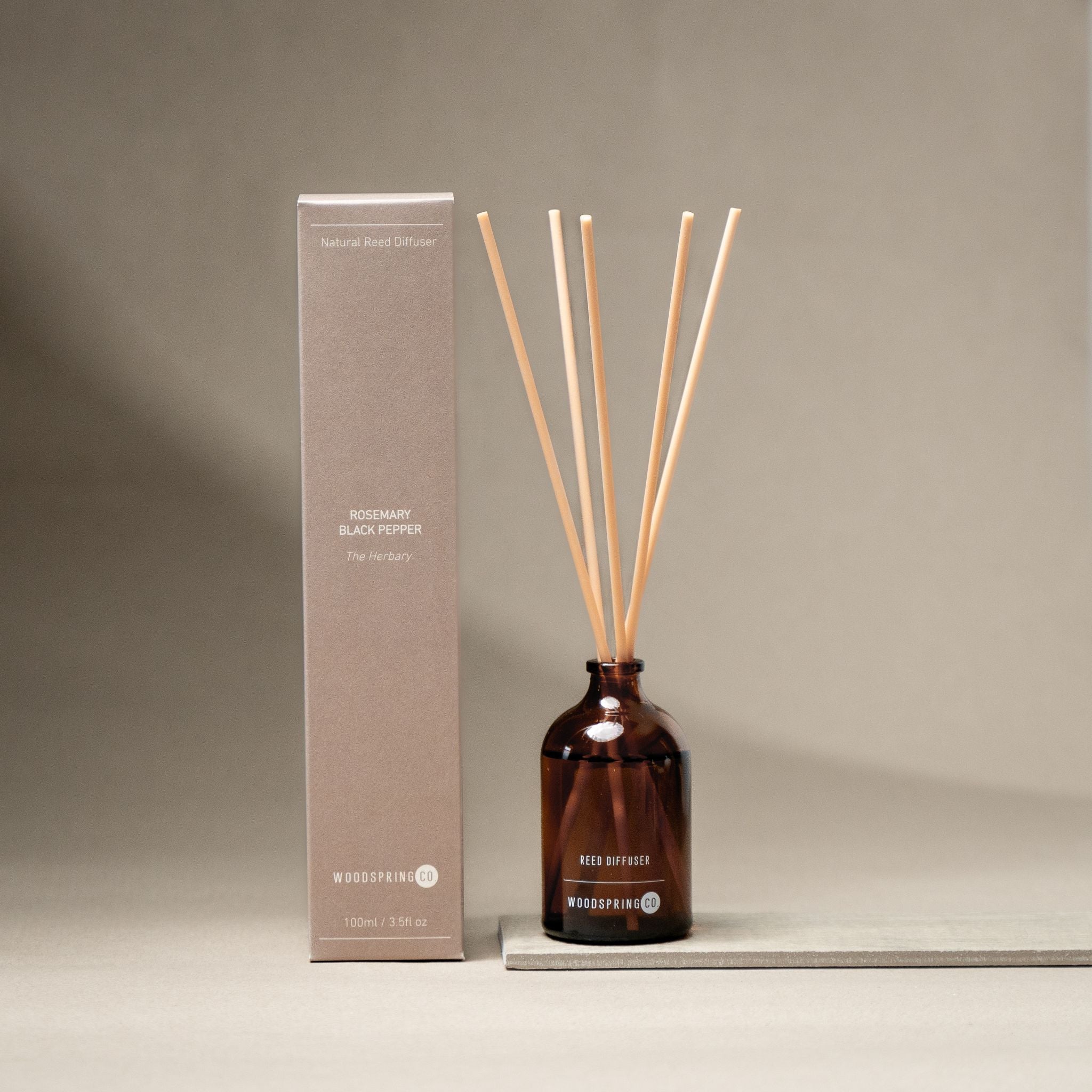 Rosemary + Black Pepper Reed Diffuser – Woodspring Co.