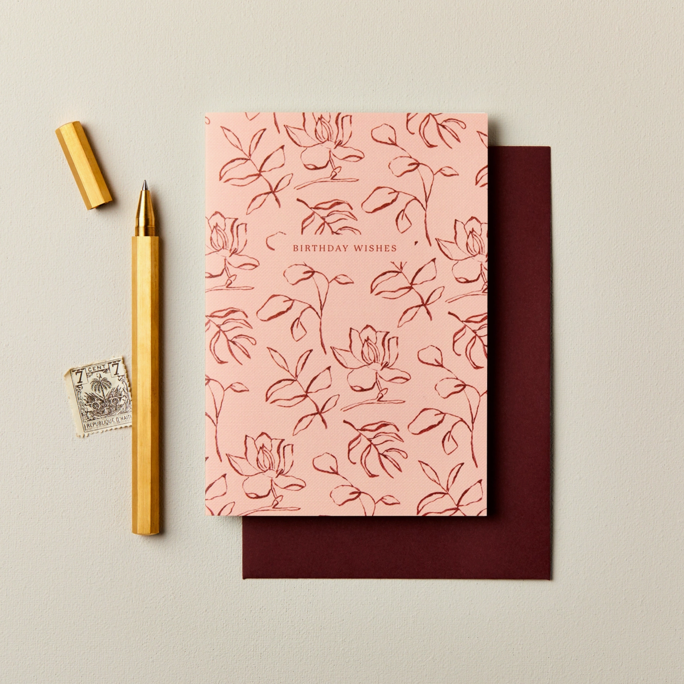 Floral Birthday Card