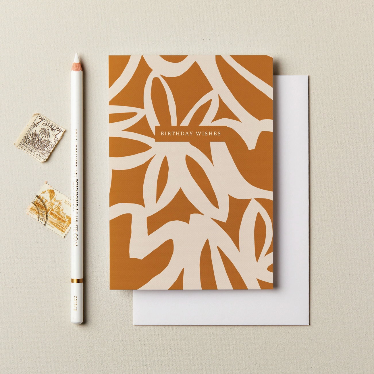 Flower Birthday Wishes Card